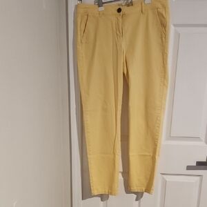 Cabi Yellow Pants Size 10